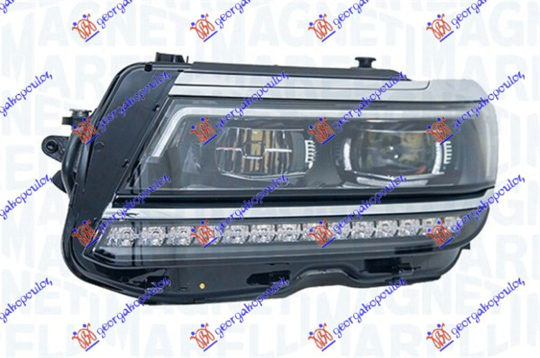 Фар FULL LED (адаптивен систем за осветлување (afs) (MARELLI)