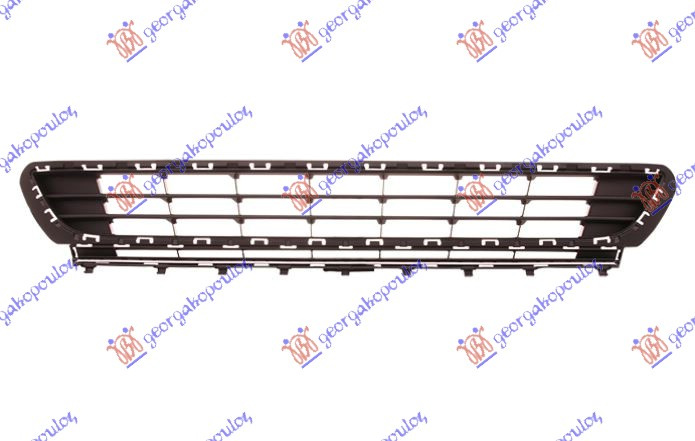 Централна решетка преден браник со хром лајсна